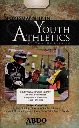 Cover of Sportsmanship in youth athletics