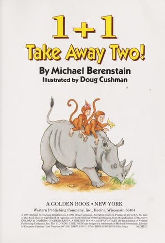 Cover of 1 + 1 Take Away 2