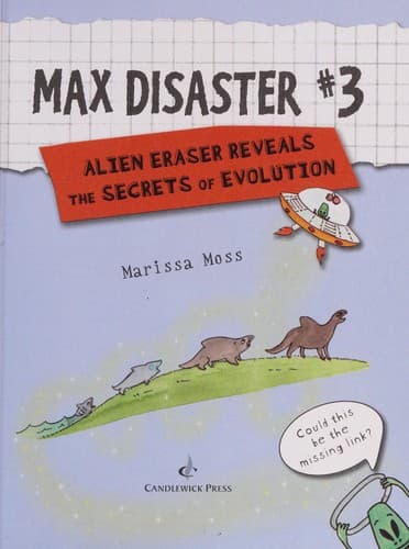 Cover of Alien Eraser reveals the secrets of evolution