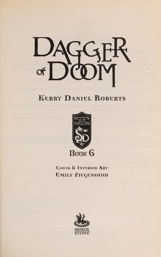 Cover of Dagger of doom