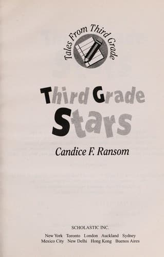 Cover of Third grade stars