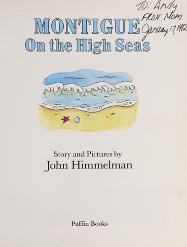 Cover of Montigue On the High Seas