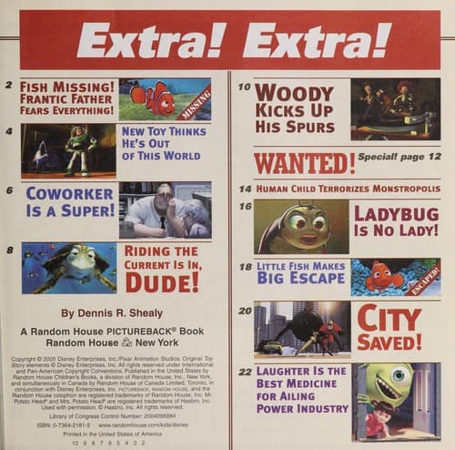 Cover of Extra ! extra!