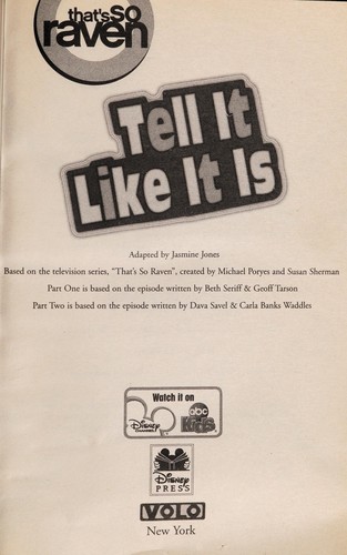 Cover of Tell it like it is
