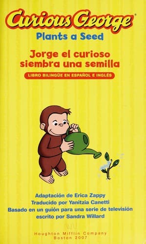 Cover of Curious George plants a seed =