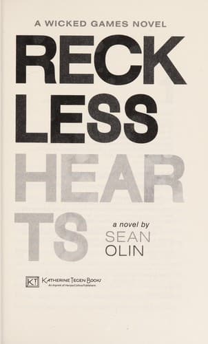 Cover of Reckless hearts