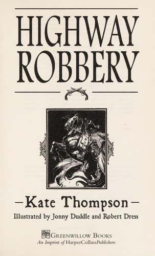 Cover of Highway robbery