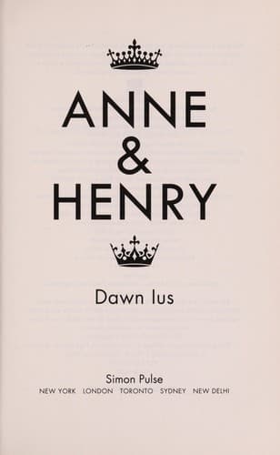 Cover of Anne & Henry