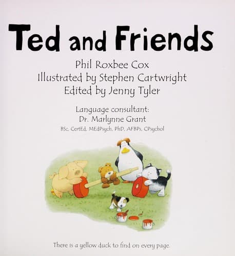 Cover of Ted and friends