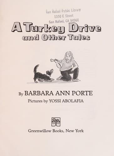 Cover of A turkey drive and other tales