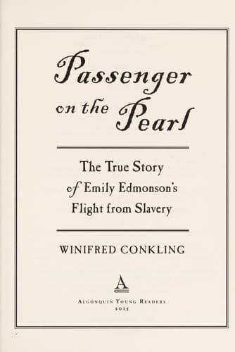 Cover of Passenger on the Pearl