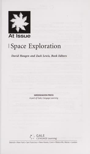 Cover of Space exploration