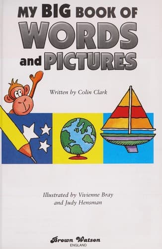 Cover of My big book of words and pictures