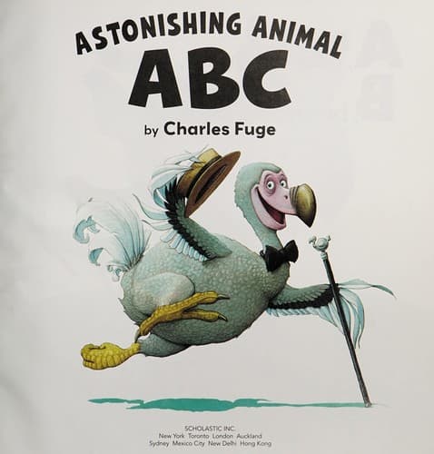Cover of Astonishing animal ABC