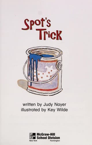 Cover of Spot's trick
