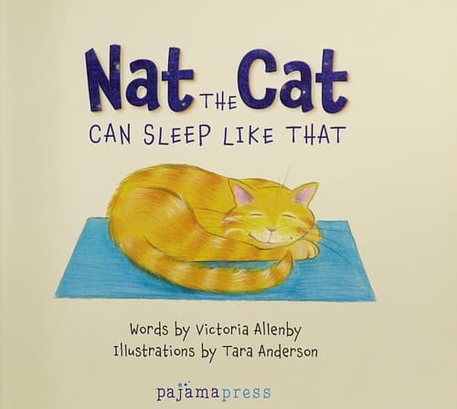 Cover of Nat the cat can sleep like that