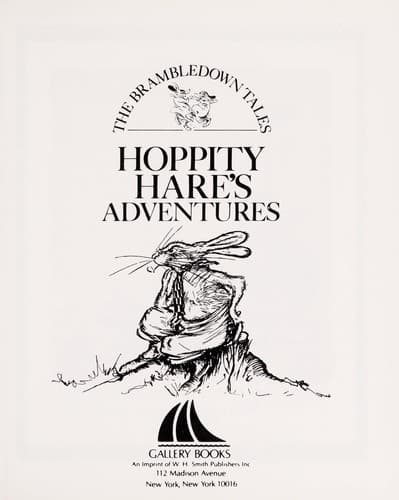 Cover of Hoppity Hare's adventures
