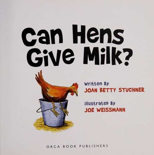 Cover of Can hens give milk?