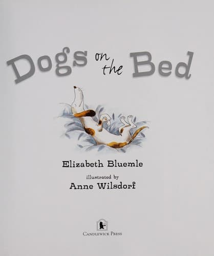 Cover of Dogs on the bed