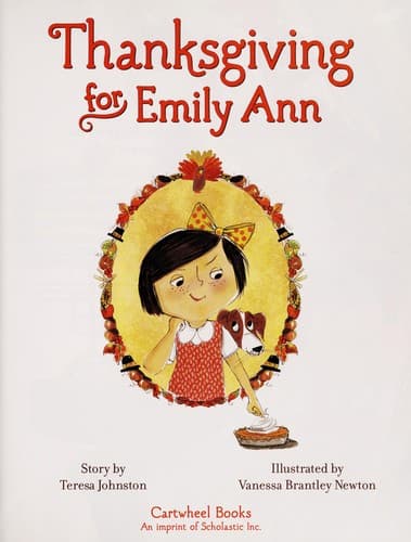 Cover of Thanksgiving for Emily Ann
