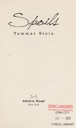 Cover of Spoils