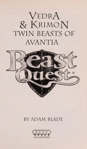 Cover of Vedra and Krimon