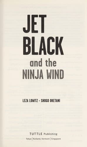 Cover of Jet Black and the ninja wind