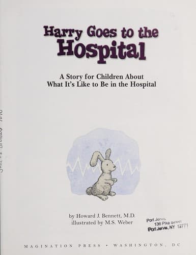 Cover of Harry goes to the hospital