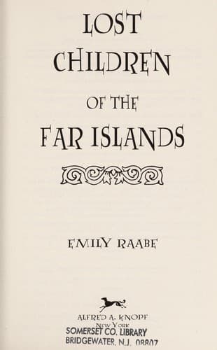 Cover of Lost children of the far islands