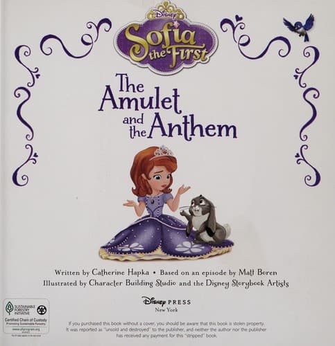 Cover of The amulet and the anthem