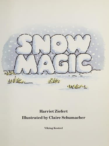 Cover of Snow magic
