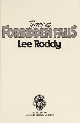 Cover of Terror at Forbidden Falls