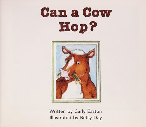 Cover of Can a cow hop?