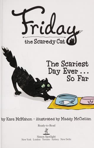 Cover of Friday the scaredy cat's scariest day ever-- so far
