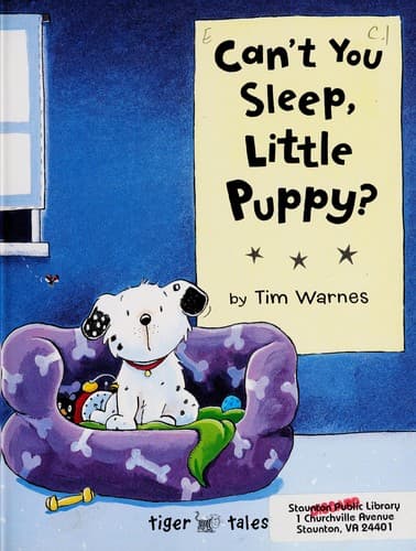 Cover of Can't you sleep, little puppy?