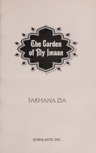 Cover of The garden of my imaan