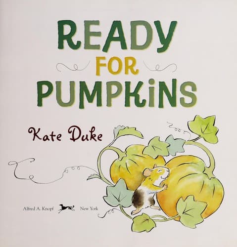 Cover of Ready for pumpkins
