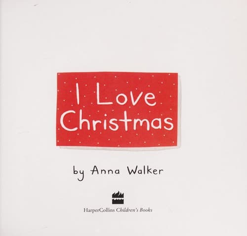 Cover of I love Christmas