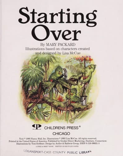 Cover of Starting over