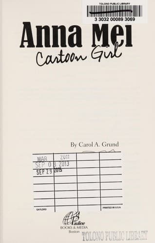Cover of Anna Mei, cartoon girl
