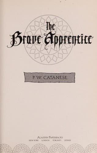 Cover of The brave apprentice