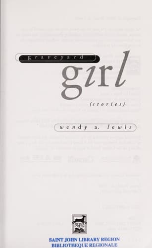 Cover of Graveyard girl (stories)