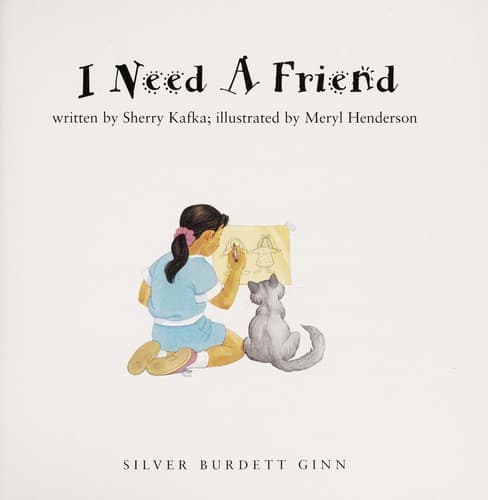 Cover of I need a friend