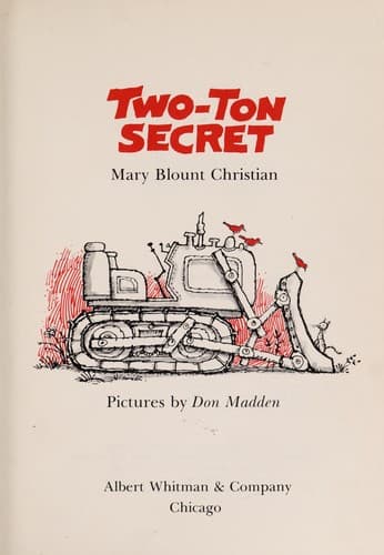 Cover of Two-ton secret