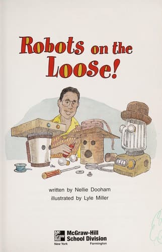 Cover of Robots on the loose!