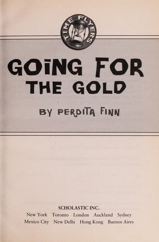 Cover of Going for the gold