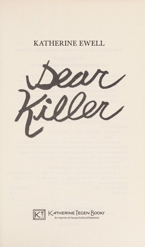 Cover of Dear Killer