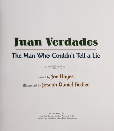 Cover of Juan Verdades