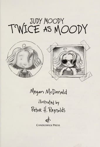 Cover of Judy Moody twice as moody