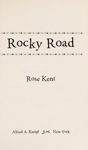 Cover of Rocky road